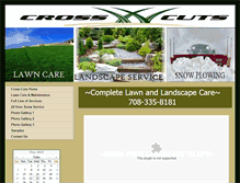 Tablet Screenshot of crosscutsnow.com